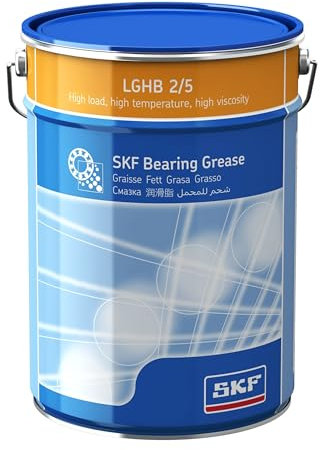 SKF LGHB 2/5 - Grasso per cuscinetti, lattina da 5 kg