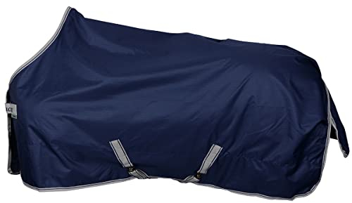Bucas Freedom Turnout 125 Pferdedecke 300g, Navy/Silber