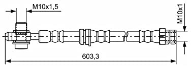 Bosch 1 987 481 742 Bremsleitung Schlauch