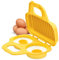 PrepSolutions Microwave Egg Poacher – Yellow, Easy-to-Use for Low-Calorie Breakfasts and Lunches