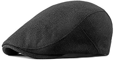 Amorar Schirmmütze Herren Schiebermütze Flatcap Newsboy Cap Baskenmütze Barett Cap aus Baumwolle Schlägermütze Für Frühling und Herbst