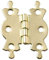 HARDWARE FOR YOU LTD 1 X Pack of 4 Decorative Butterfly Box Hinges 50MM Brass