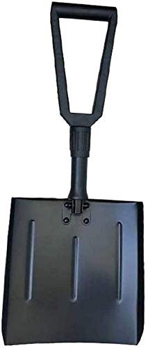 Pala Nieve Pala de Nieve Plegable, Pala de Nieve portátil de aleación de Aluminio Grande Plegable de Nieve Que Elimina la Pala para el Coche, camión SUV Snowmobile o Emergencia al Aire Libre LQHZWYC