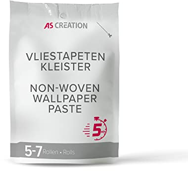 Colle pour papier peint non tissé 200 g pour 5 à 7 rouleaux
