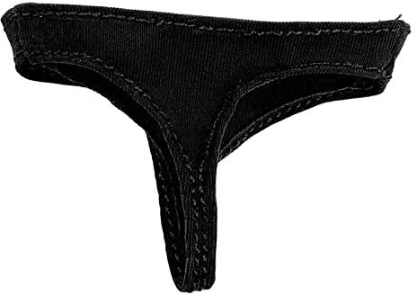 Baoblaze 1/6 weibliche Slips Unterwäsche handgefertigte Dessous sorgfältig nähen für 12 '' weibliche Puppen Zubehör Kostüm, Schwarz