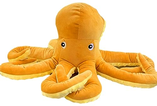 Trayosin Plüschtier Oktopus Kreative Plüsch Puppe Krake Kuscheltier Weiches Spielzeug Neugeborenes, Baby Schlafen Beschwichtigen Sie Puppe Plüschtier (40cm)