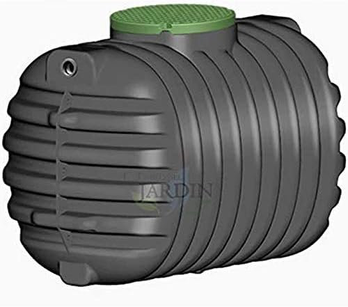 Fosse septique enterrée de 1600 litres. Longueur 210 cm, Largeur 105 cm, Hauteur 122 cm. Permet la Circulation des piétons au-Dessus.