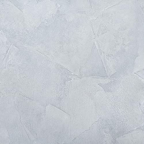 SOPHIE LAURENCE Grey Concrete Effect Wallpaper - Plain Textured Non-Woven Vinyl Paste The Wall