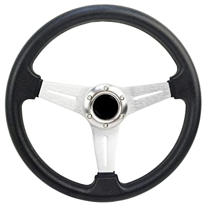 NOVEMS Lenkrad Für Golf 4 Sportlenkrad Modifiziertes Lenkrad 14 Zoll 350 Mm Aluminium Bewegliches Ruder Autolenkrad (Color : 5)