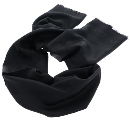 GUESS Tuch Jacquard Scarf Dark Black schwarz