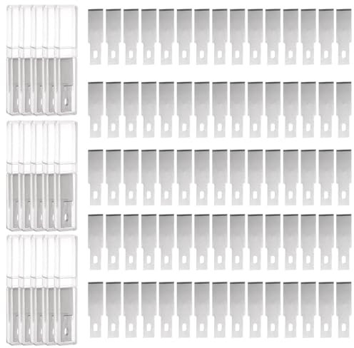 HARFINGTON 150pcs Exacto Knife Blades #21 Hobby Knife Replacement Blades Refills