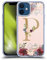 Head Case Designs Offizielle Nature Magick Buchstabe P Monogramm Blumen Rosa Gold 2 Softgelhülle Kompatibel Mit Apple iPhone 12 Mini Und Kompatibel Mit Magsafe Zubehör