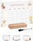 Bärenfreunde - Personalisierbarer & Abwaschbarer Stundenplan aus Acryl + Stift, Holzhalter - Einschulung Geschenk, Schultüte zum Schulanfang oder Grundschule (Fee,mit Holzhalter)