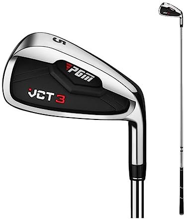 HSWOYEA Professional Golf Club Iron for Men Women - #5/6/7/8/9/PW/SW Golf Irons with Stainless Rod/Carbon Rod Golf Club (#5 with Steel Rod)