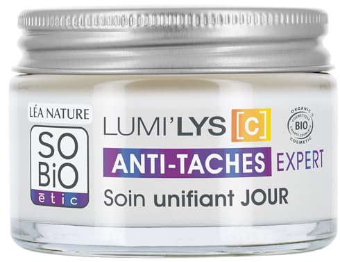 LÉA NATURE SO BiO étic | Soin unifiant Jour Anti-taches - Lumi'lys [C] | Réduit & Prévient l'apparition de tous types de taches | 99% d'ingrédients d'origine naturelle | Made in France | 50 ml