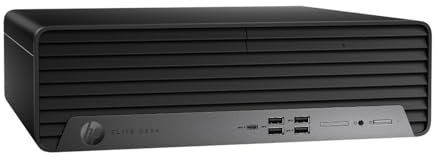 HP Elite 805 G9 - Wolf Pro Security - SFF - Ryzen 3 Pro 8300G / 3.45 GHz - RAM 16 GB - SSD 256 GB - NVMe - Radeon 740M - Wi-Fi 6, 1GbE, Bluetooth 5.3 - Win 11 Pro - schwarz