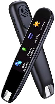 Gotrain Übersetzungsstift Scannen 112 Sprachen Übersetzungsstift Scan-Reader-Stift, Wörterbuch-Stift Text-zu SpracheÜbersetzer Sprachübersetzer Gerät für Meetings, Lernen, Reisen