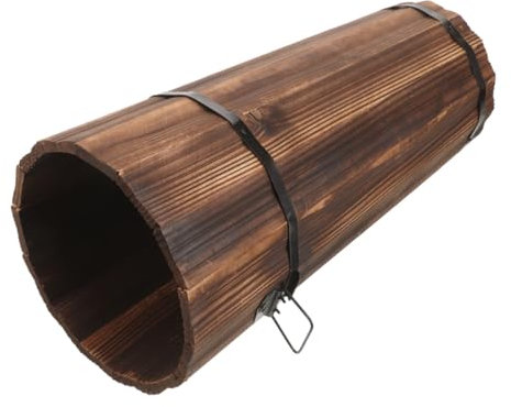 GRIRIW Schirmständer Aus Holz – Platzsparend – Schirmständer Für Zuhause