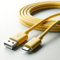 Dr.Tech USB-A to USB-C Charging Cable - Fast Charge & Data Sync USB 2.0 to USB Type C Data Cord - Best For Mobile Phones and Tablets, 1m (Yellow)