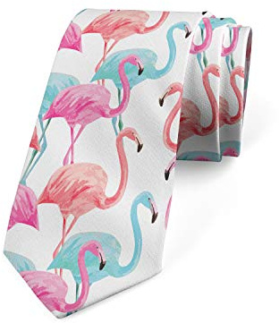 BHHJKK Cravate multicolore moderne pour homme, Bleu layette, rose saumon, taille unique