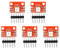5pcs LED Breakout Module Board WS2812 Tablero de Ruptura de Chips con Encabezados PIN para 5050 RGB