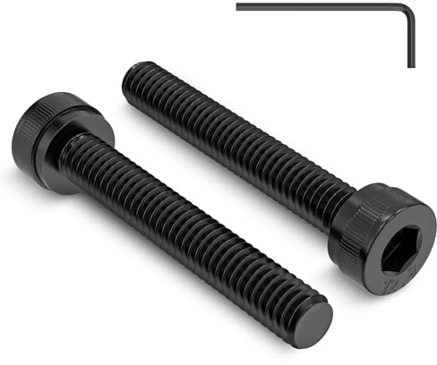 120 Stück M4 x 25 mm Schrauben, Zylinderschrauben mit Innensechskant