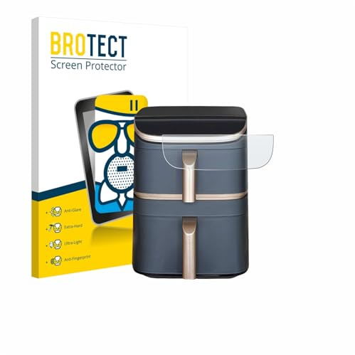 BROTECT Schutzglas für Cosori Turbo Tower Pro | Entspiegelnder Displayschutz Made in Germany Schutzfolie Glas Matt Anti-Reflex Kratzfest 9H Anti-Fingerprint Einfache Montage