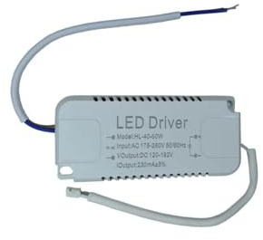 DCDCD Controlador LED Transformador LED Fuente de Alimentación para Lámpara de Techo y Lámpara de Araña Controlador de Placa de Luz LED ((40-50W) x2)