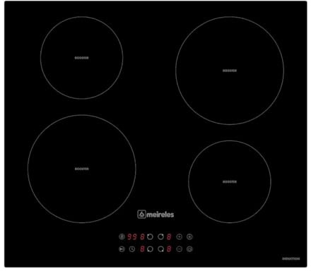 Meireles Placa de Inducción 1501 con 4 Zonas y Control Táctil 60cm