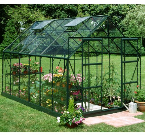 Juliana Halls Gewächshaus Magnum grün 128 9,9 m² 3 mm Blankglas