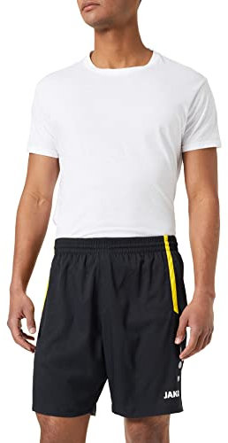 JAKO Kinder Sporthose Turin, Schwarz/Citro, 128