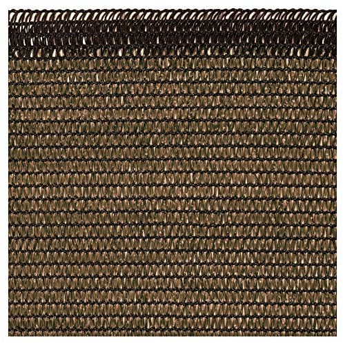 TENAX Soleado, schermatura, Rete Tessuta, schermante, frangivista, Marrone, 1,00 x 5 m