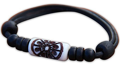 HANA LIMA Surferarmband Lederarmband Herren Armband Damenarmband Surfschmuck Armschmuck