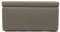 Arketicom PANDORA Fußhocker POUF Aufbewahrung Kunstleder Würfeldesign Taupe 84 x 42 cm