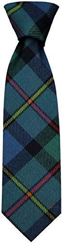 I LUV LTD Gents Neck Tie MacLeod Of Harris Ancient Tartan Lightweight Scottish Clan Tie