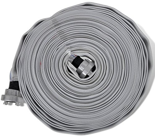 Festnight Tuyau d'incendie 30 m avec Raccord D-Storz 1 Pouce