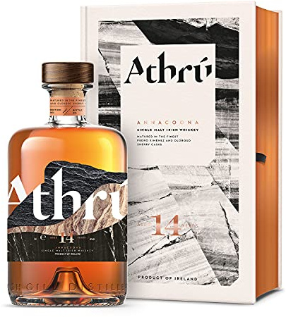 Athrú ANNACOONA 14 Years Old Single Malt Irish Whiskey 48% Volume 0,7l in Geschenkbox Whisky