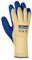 (12 Paar) TOWA Handschuhe Baumwoll-/Polyester-Strickhandschuhe PowerGrab 12 x Natur/blau 10(XL)