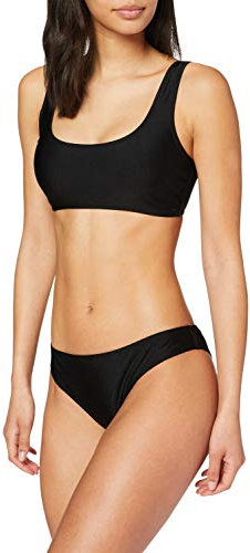 Urban Classics Damen Ladies Tanktop Bademode Bikini-Set, Black, M