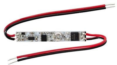 LEDKIA LIGHTING Mini Interruptor Regulador Táctil para Tira LED Blanco