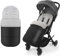 Universeller Kinderwagen-Fußsack, 2-in-1, abnehmbarer Fußsack für Kinderwagen, mit Fleece gefüttert, wasserdicht, winddicht, Kinderwagen, Fußsack für Kleinkinder, Buggy, Winter, dick, warm, Fußsack