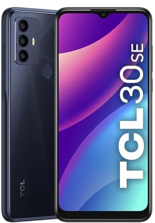 TCL 30SE Smartphone Dual Sim Display 6.52 HD+, 64 GB, 4GB RAM, Tripla Camera da 50 Mpx, Android 12, Batteria 5000 mAh, Atlantic Blue