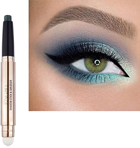 Lucoss Doppelseitiger Lidschattenstift – Eyeshadow Stick Highlighter-Lidschattenstift,Schimmernder Und Matter Eyeliner-Stift, Geschenk Für Mädchen Und Frauen (A11)