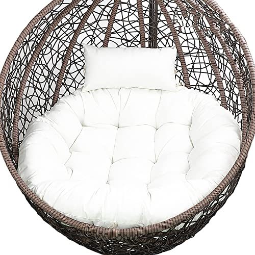 Papasansessel Kissen Papasan-Stuhlkissen Papasan-Kissen Papasansessel Papasan Sessel Wasserdichtes Schaukelstuhlkissen im Freien Bequemes Sitzkissen Papasan-Kissen Papasansessel (Q 105cm/41.33in)