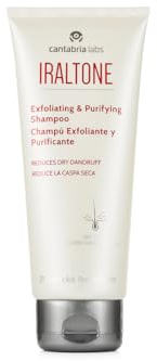 Cantabria Labs - Champú Exfoliante y Purificante - 200ml - Elimina Caspa Seca - Exfolia y revitaliza el cuero cabelludo seco y dañado