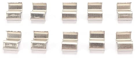 Z-Typ-Federklemmen, Z-Verglasungsklemmen, Weit Verbreitet, 100 Stück für Gewächshäuser