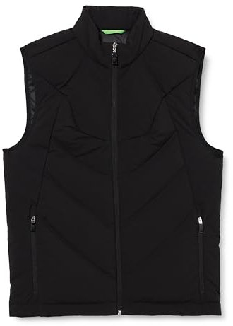 BOSS Men's V_Titanium Down Waistcoat, Black1, XL