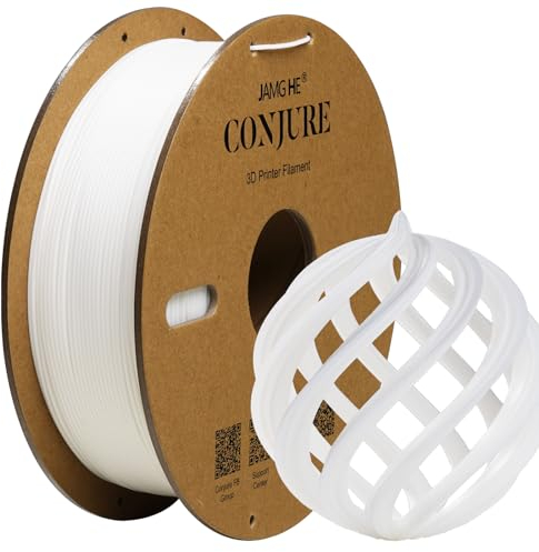 Chitu Systems Conjure PLA+ 3D Drucker Filament, 1kg 1.75mm PLA Plus Filament Höhere Festigkeit und Zähigkeit Maßgenauigkeit +/- 0.02mm, passend für die meisten FDM 3D Drucker (PLA+ 1.75mm 1KG, Weiß)