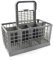 QRONCES Cesta universal para cubiertos para el lavavajillas (9 5 x 5 4 x 4 8) Cesta universal con soporte de rejilla de repuesto para el lavavajillas universal