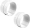 2 X 100mm Connector Plastic Round Connector 100mm - 4 inch to Connect Duct Pipe or Flexible Ducting Hose -Tumbler Dryer – Cooker Hood